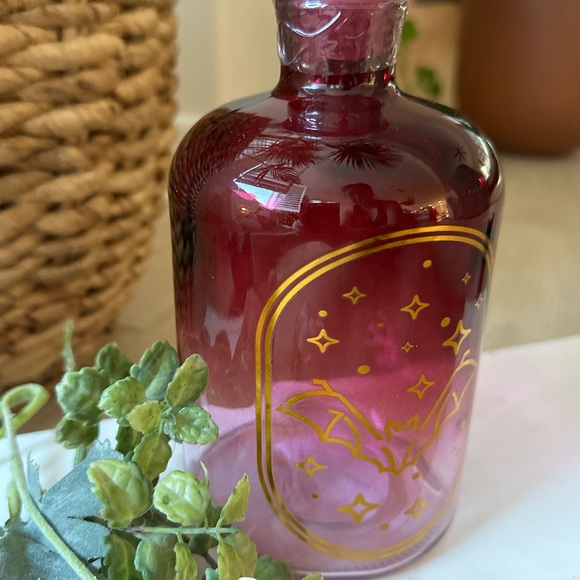 Target Bullseye Halloween 2023 Apothecary bottle decoration glass pink new - Picture 4 of 9